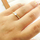 Anel solitário Bella