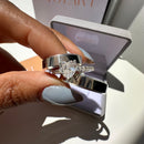 Alianças Chanfradas + Anel Romance