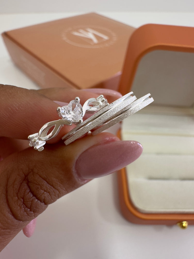 Alianças Império mini + Anel Lilly