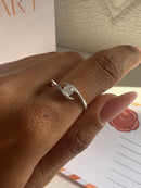 Anel Solitário Amora