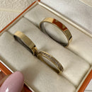 Alianças Malu com Anel aparador